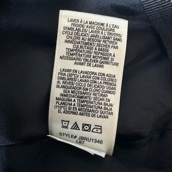 Dirty English Juicy Couture Men 32 Black Metallic Pinstripe Dress Pants Y2K Goth - Picture 16 of 16